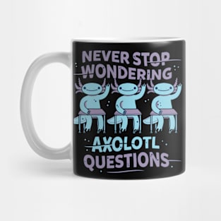 Never stop wondering Mug